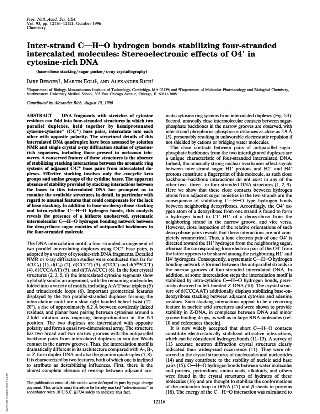 Cytosine-Rich