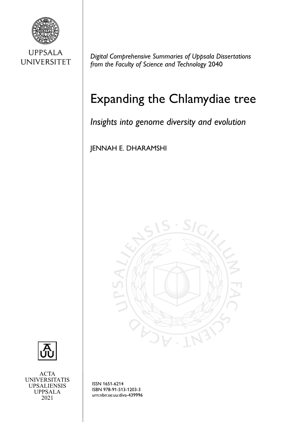 Expanding the Chlamydiae Tree