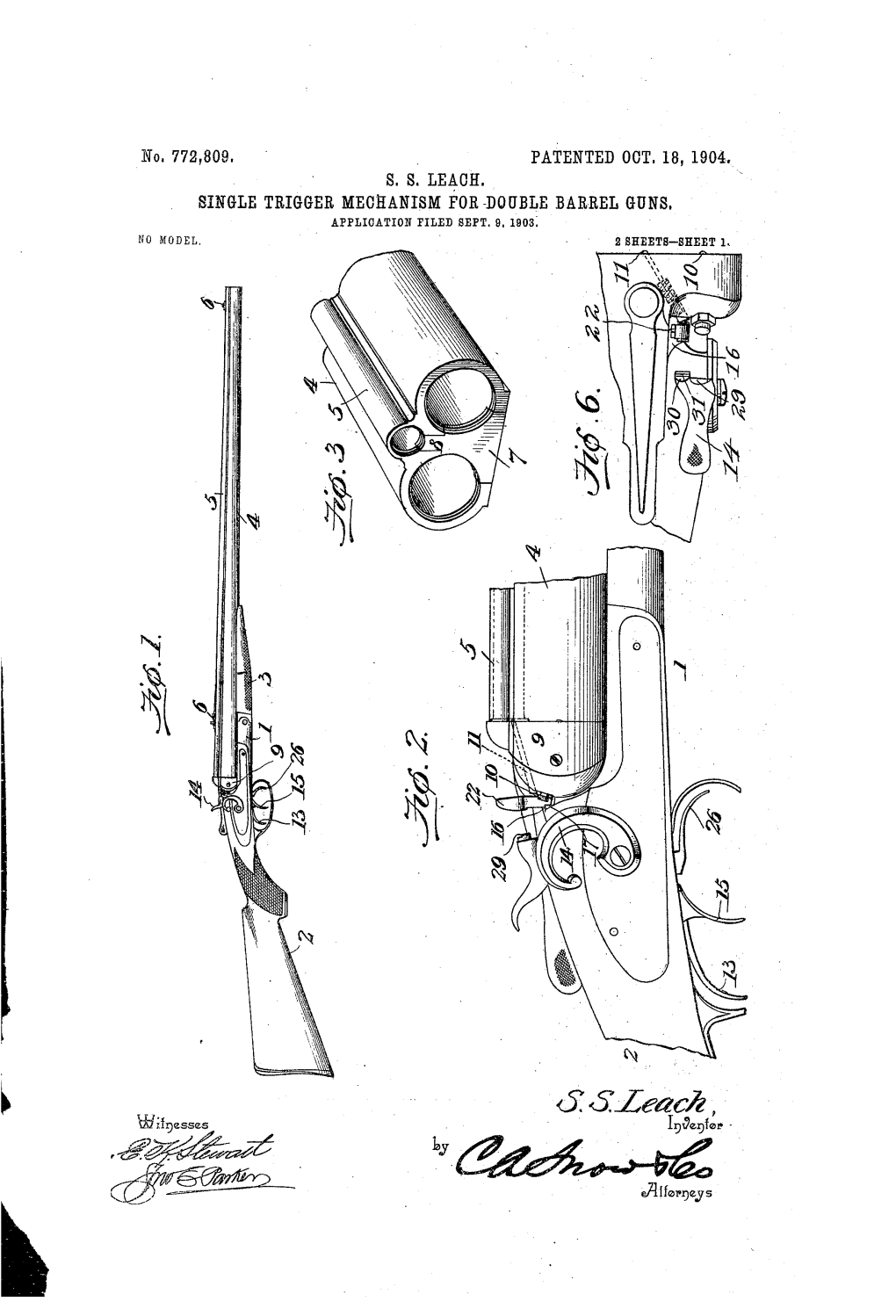 No. 772,809, PATENTED OCT, 18, 1904. W S