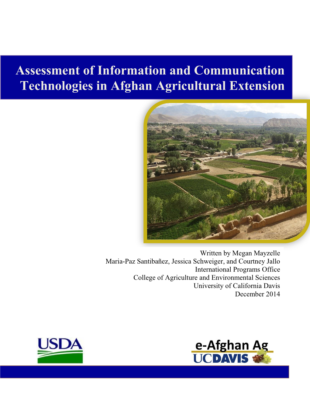 Afghanistan ICT Assessment.Docx
