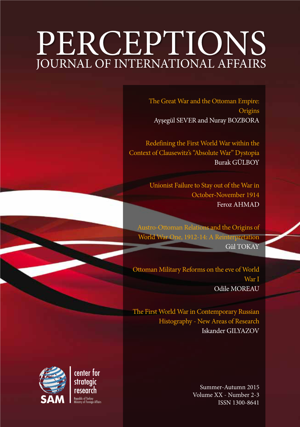 Perceptionsjournal of International Affairs