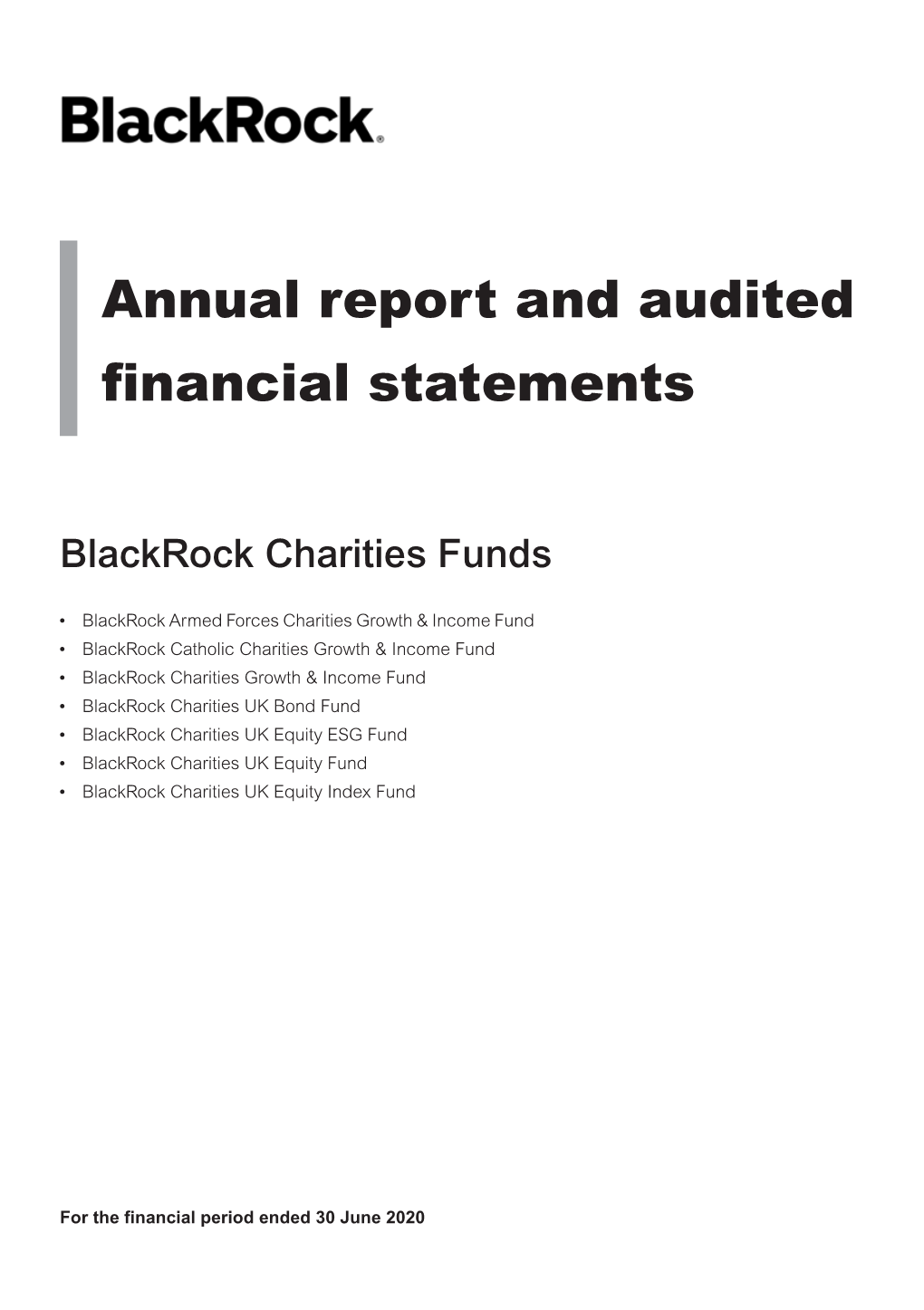 Annual Report and Audited Financial Statements