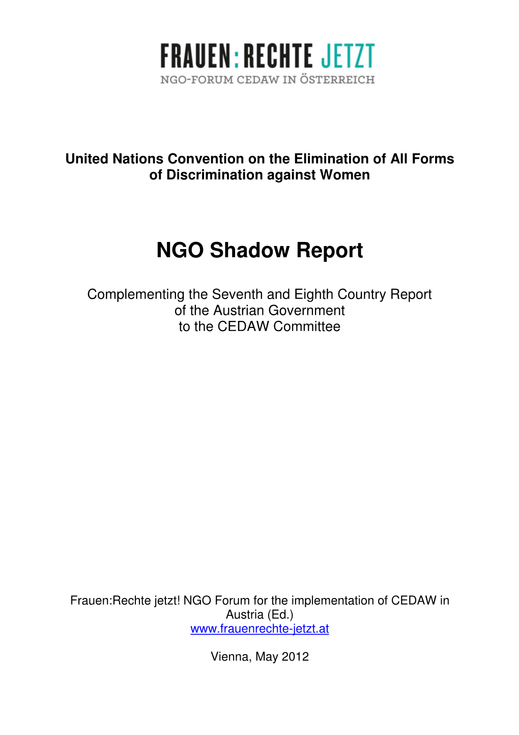 NGO Shadow Report