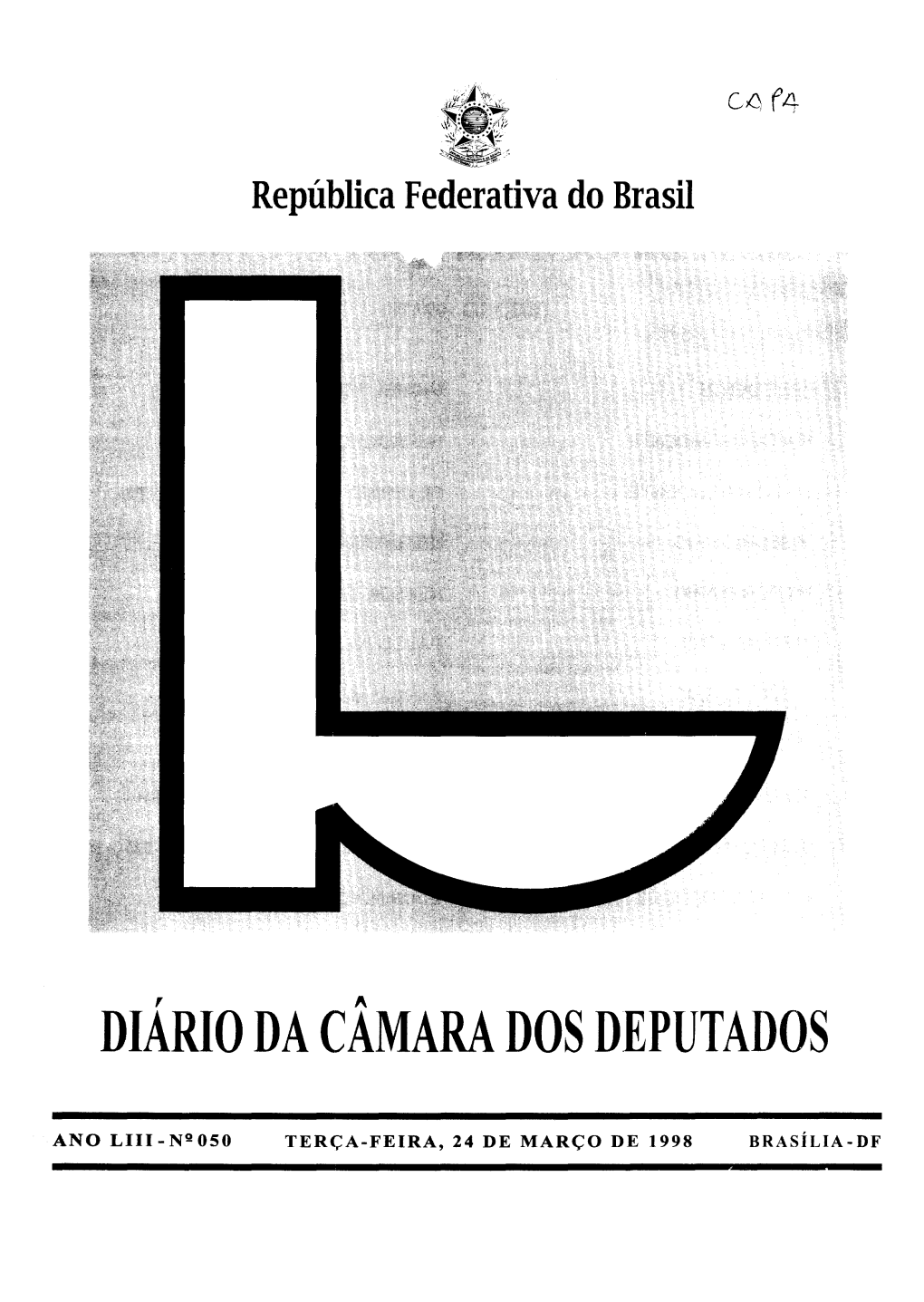 Diarioda Camaradosd~Eputados