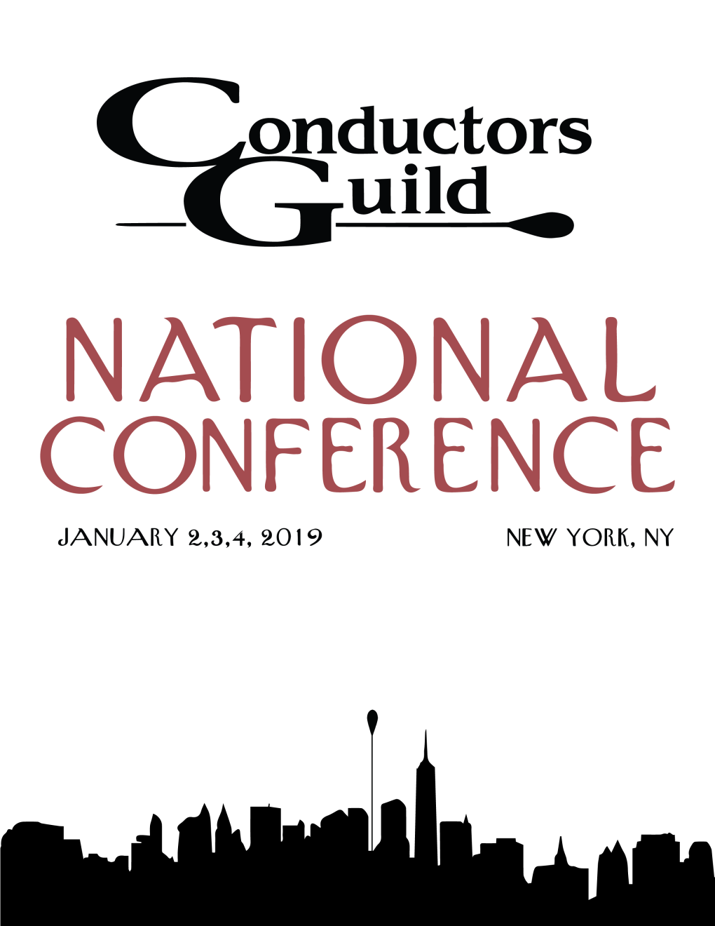 View the 2019 Conductors Guild NYC Conference Program Booklet!