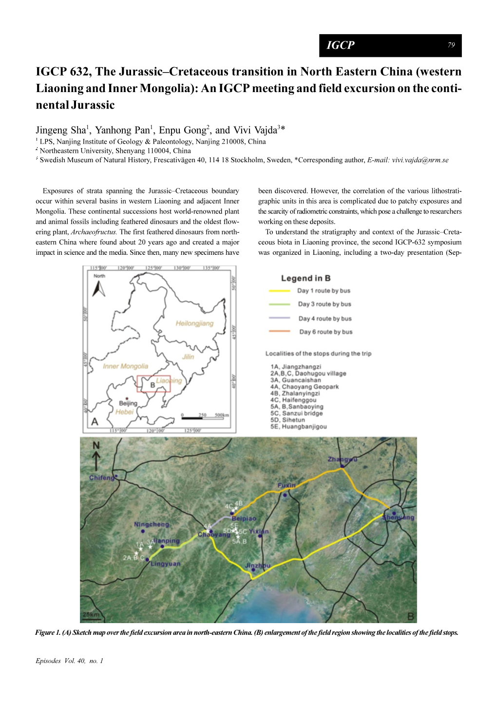 IGCP 632, the Jurassic–Cretaceous Transition In