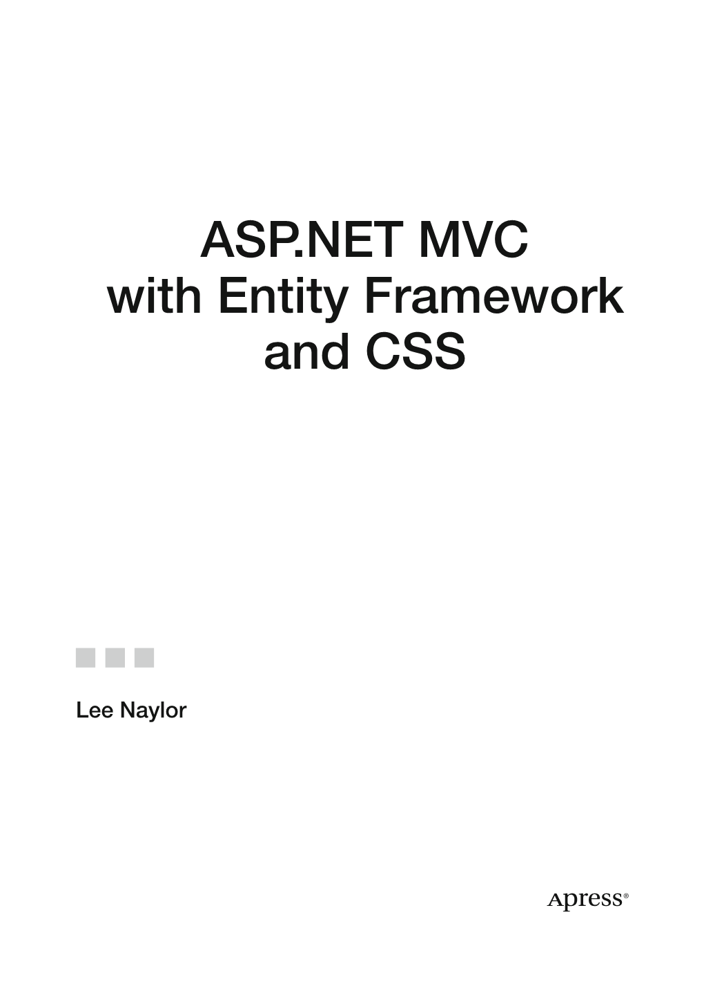 ASP.NET MVC with Entity Framework and CSS