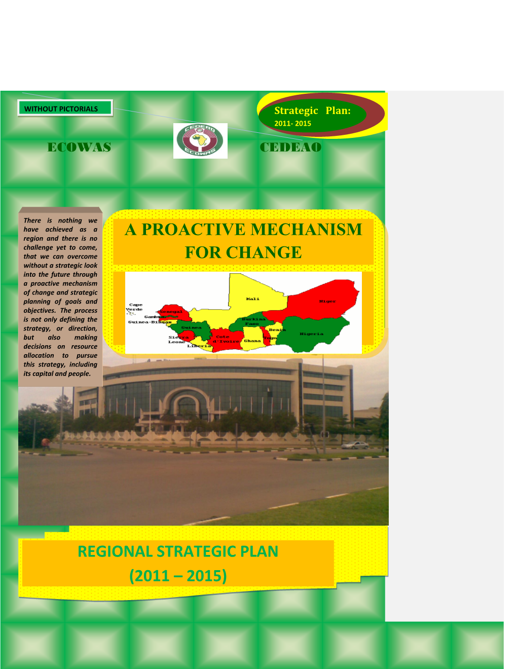 ECOWAS Commission Strategic Plan