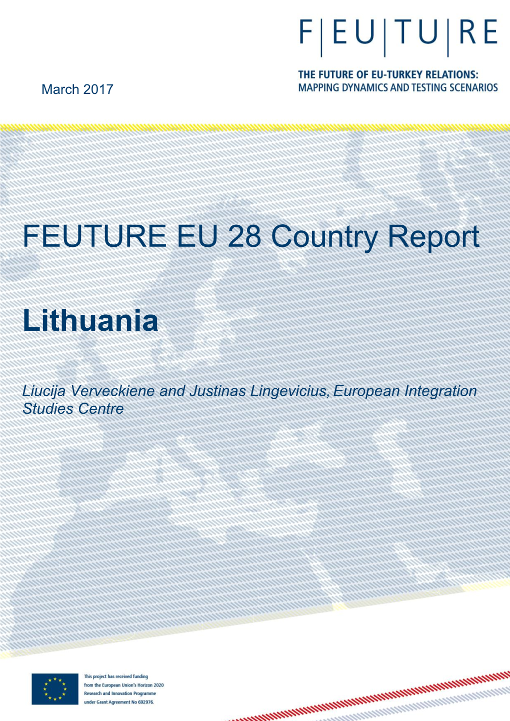 FEUTURE EU 28 Country Report Lithuania