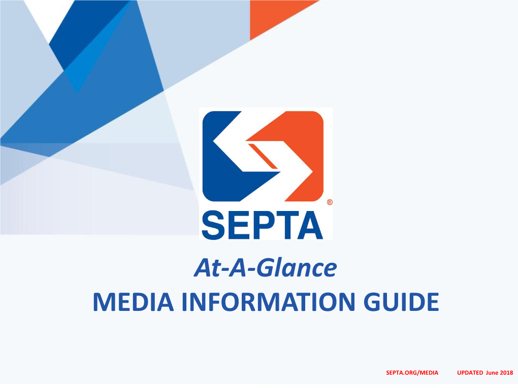 At-A-Glance MEDIA INFORMATION GUIDE