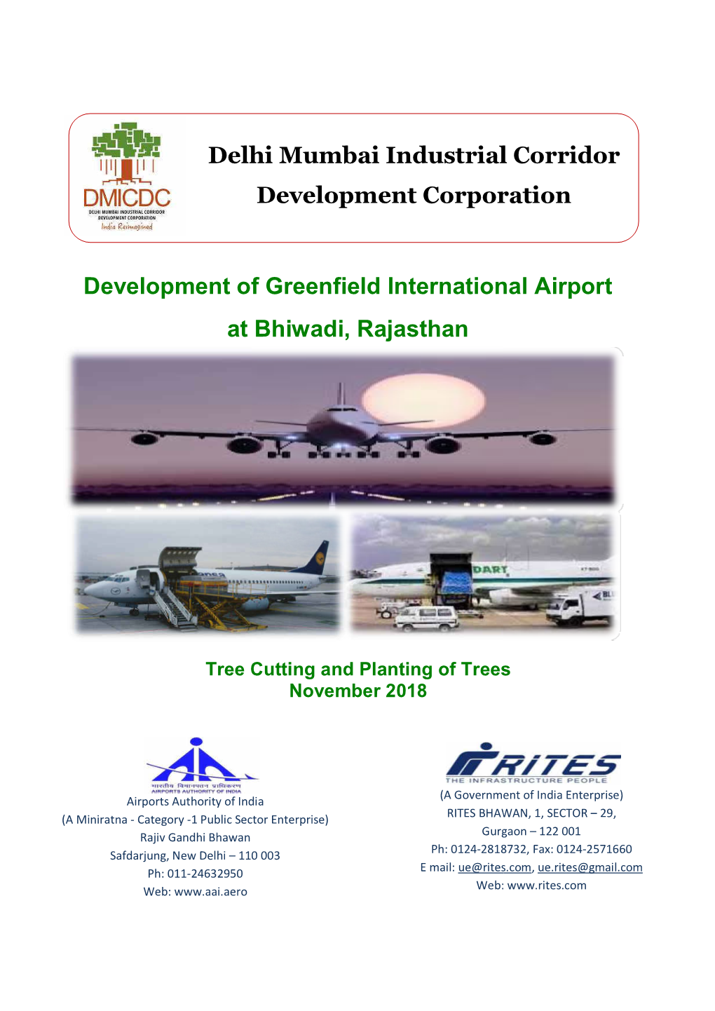 Delhi Mumba Development of Greenfield at Bhiwadi, R Delhi