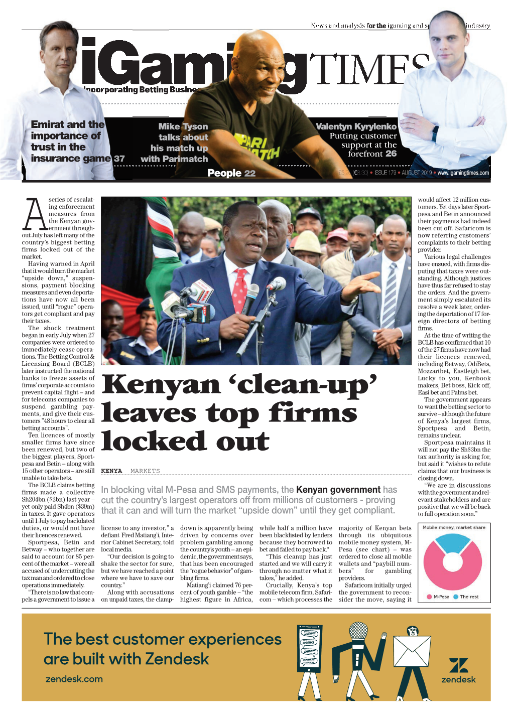 Kenyan 'Clean-Up' Leaves Top Firms Locked