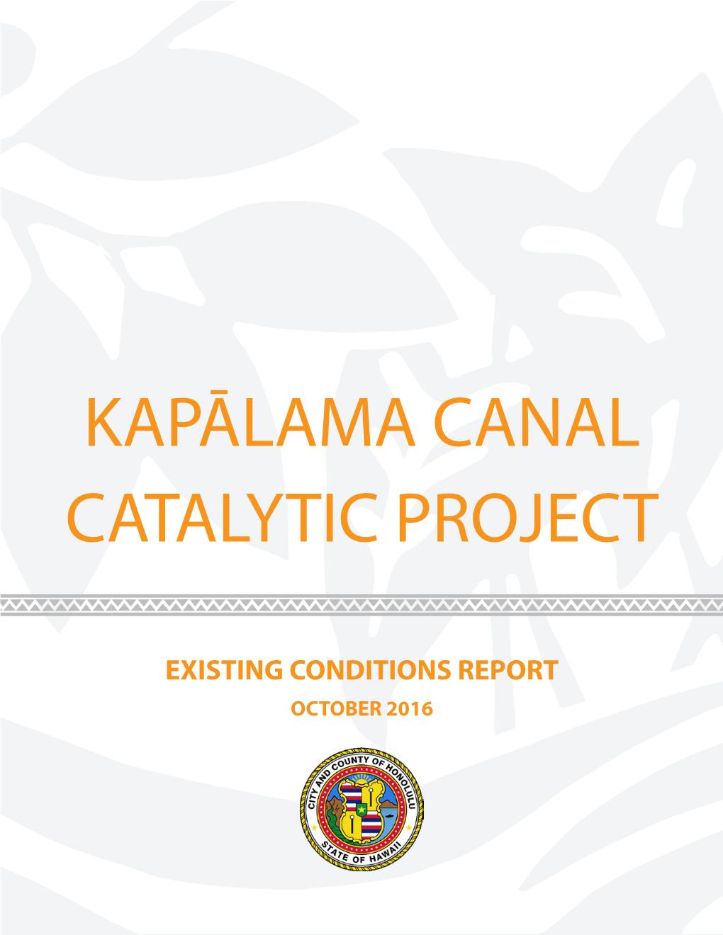 Kapālama Canal Catalytic Project