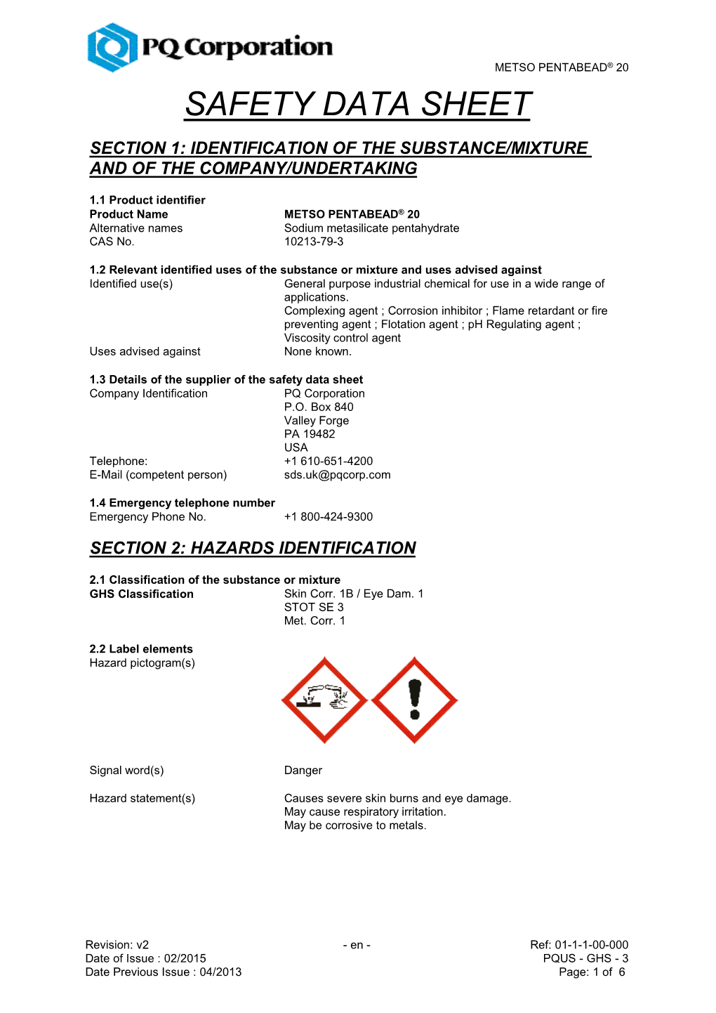 Metso Pentabead® 20