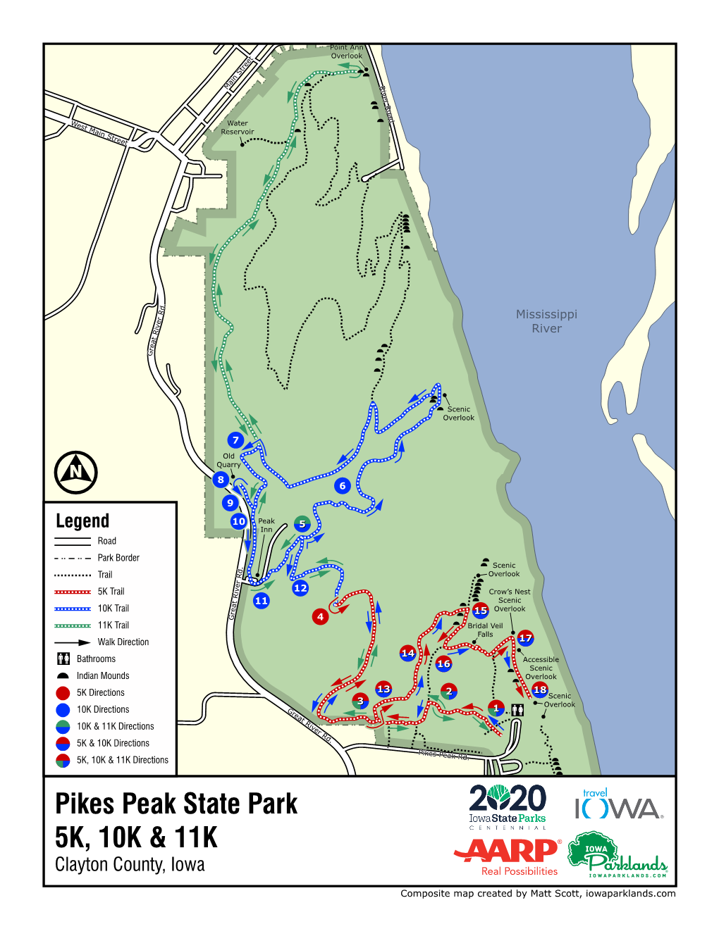 Pikes Peak State Park 5K, 10K &