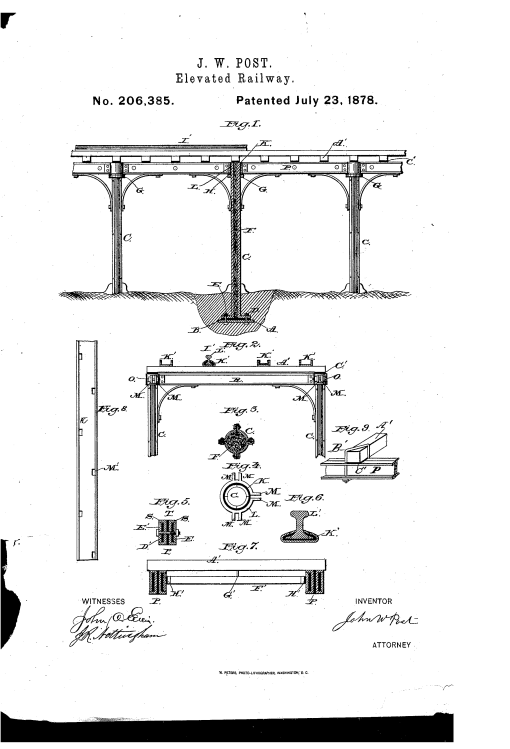 Elevated Railway. SEE--Ste-A-SEE