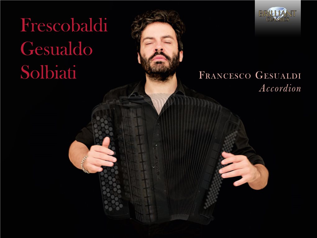 Frescobaldi Gesualdo Solbiati