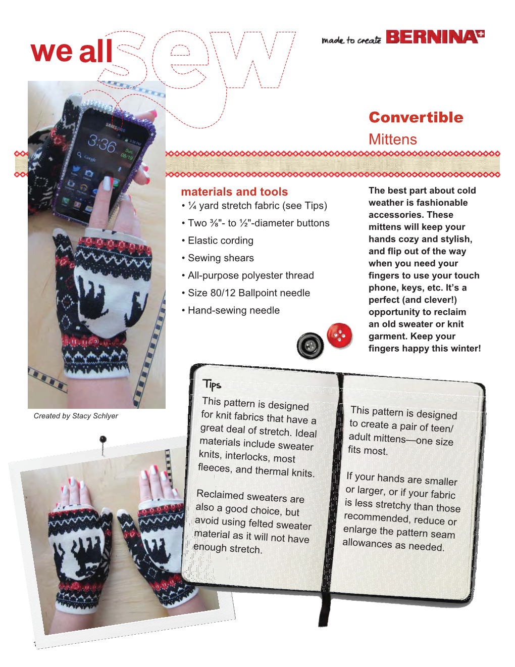 Convertible Mittens by Stacy Schlyer Comp 110712.Pub