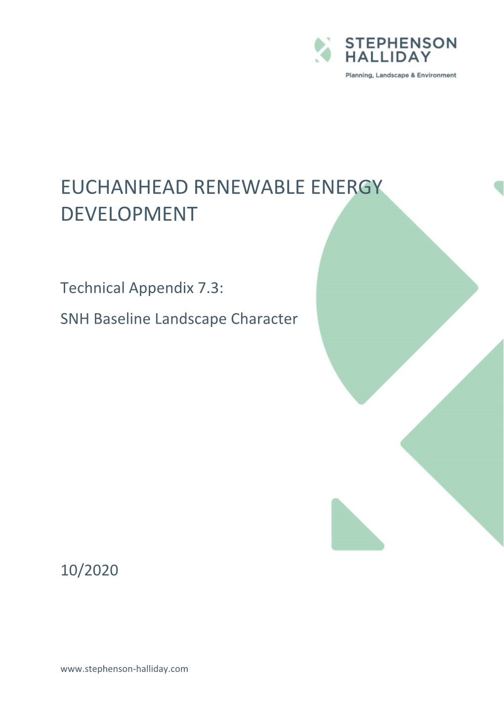 TA 7.3 SNH Baseline Landscape Character