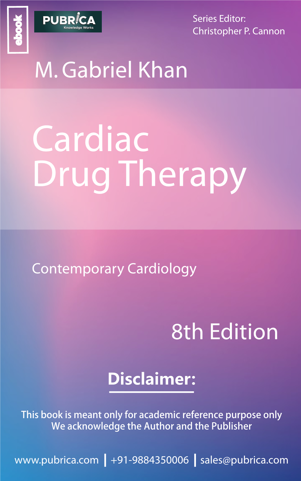 Cardiac Drug Therapy