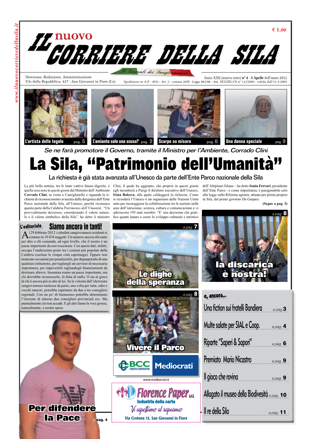 La Sila, “Patrimonio Dell'umanità”