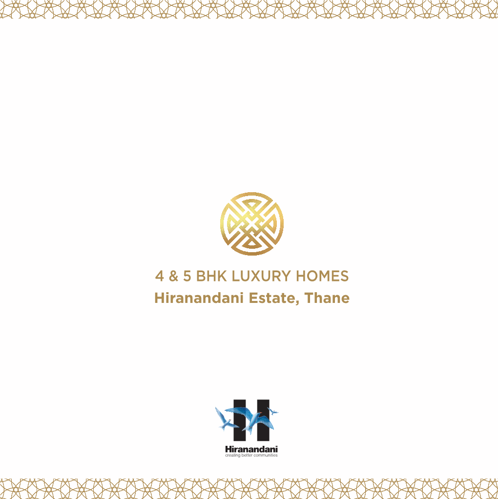 Estate 5 BHK Brochure