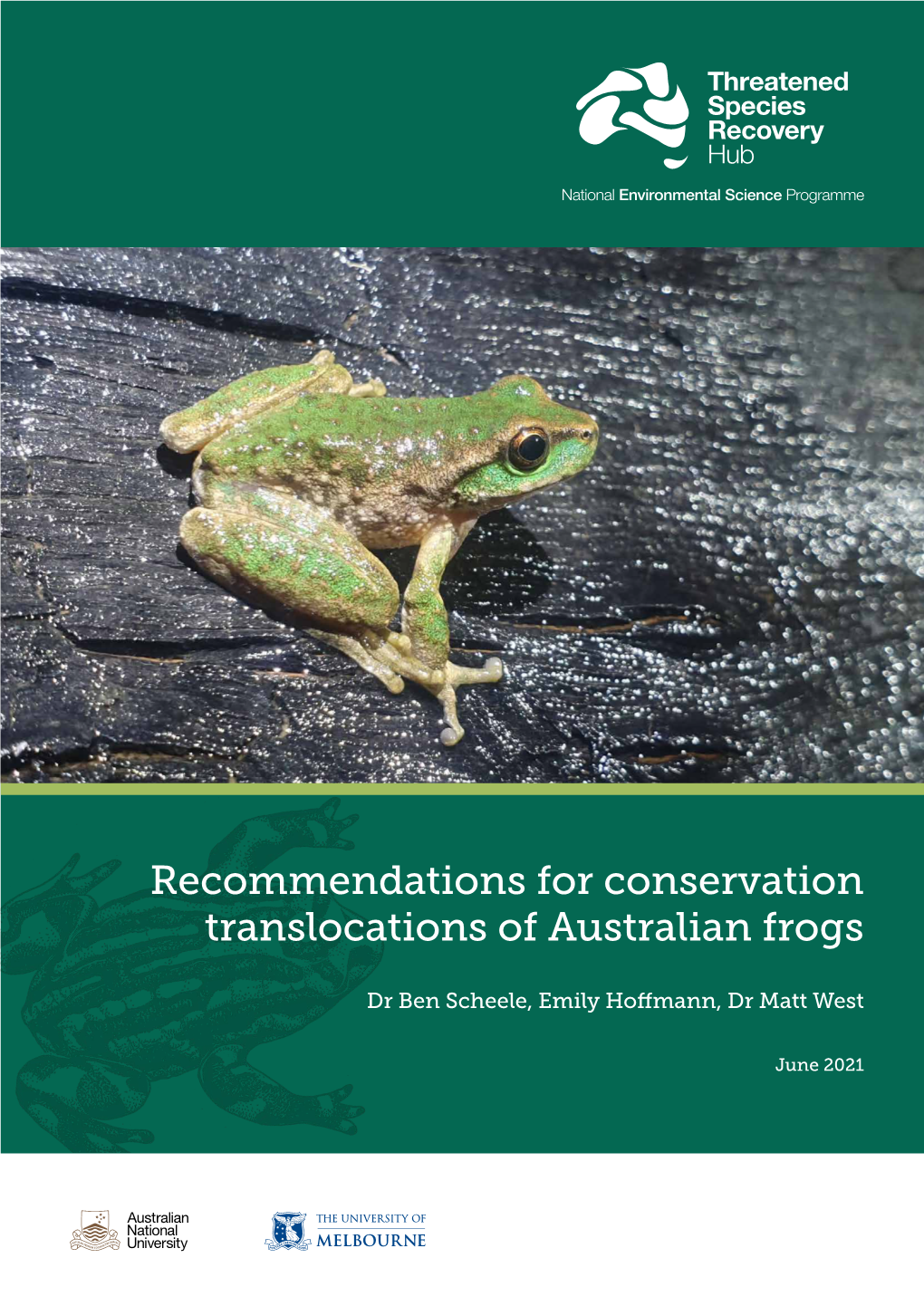 Recommendations for Conservation Translocations of Australian Frogs