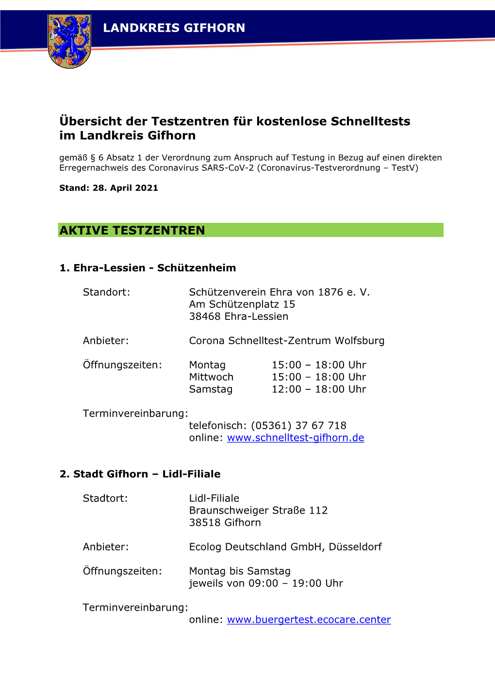 Landkreis Gifhorn