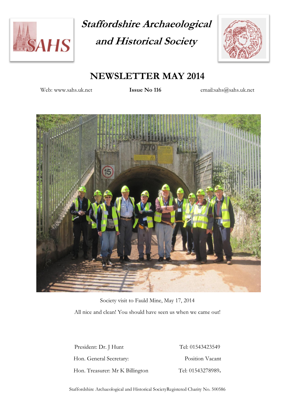 Newsletter 116 May 2014