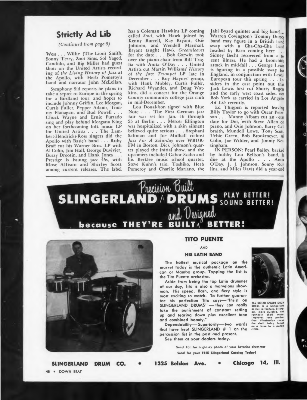 SLINGERLAND a DRUMS Sommur!