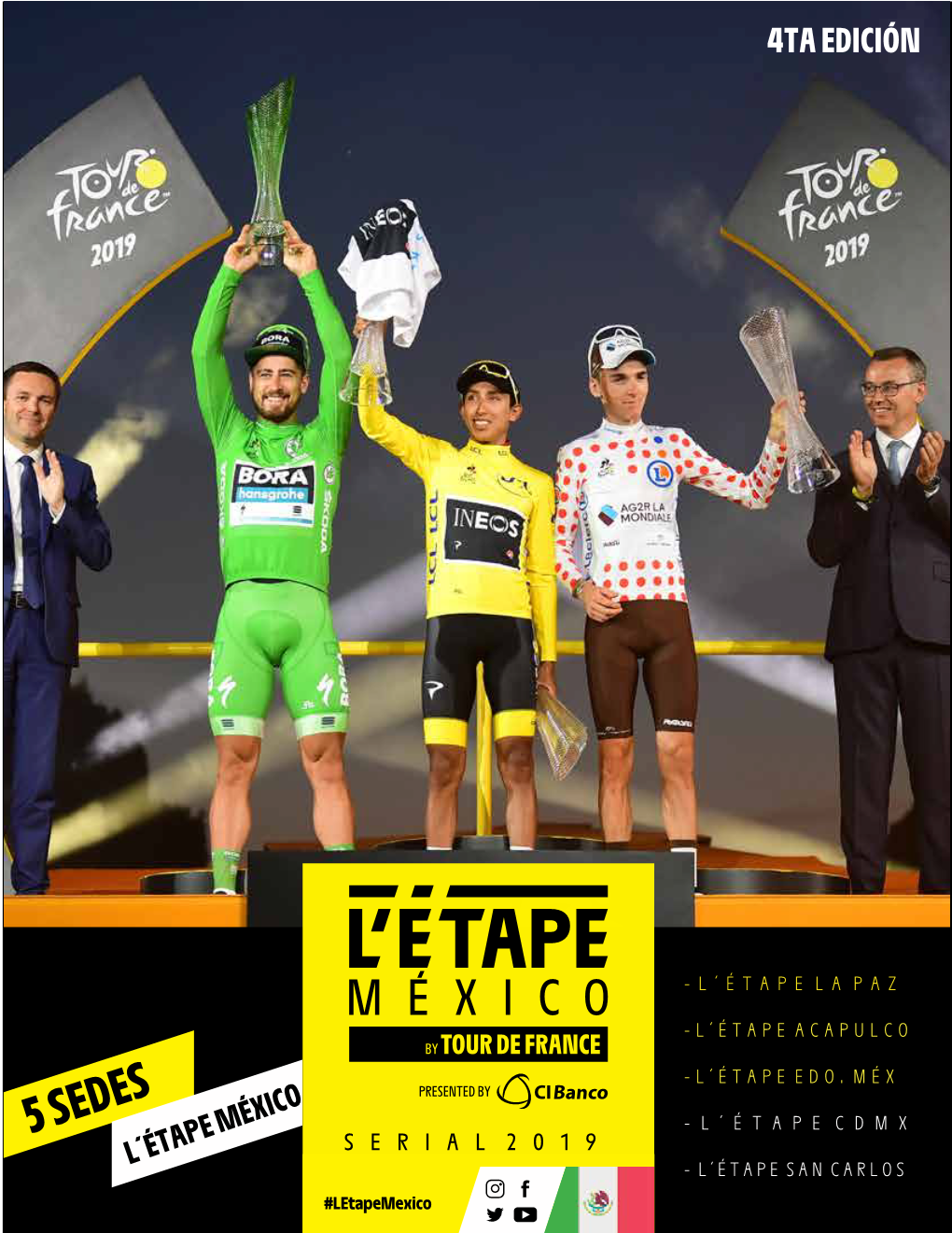 5 SEDES SERIAL 2019 L´ÉTAPE MÉXICO - L´ÉTAPE SAN CARLOS #Letapemexico L´ÉTAPE CIUDAD DE MÉXICO 2019