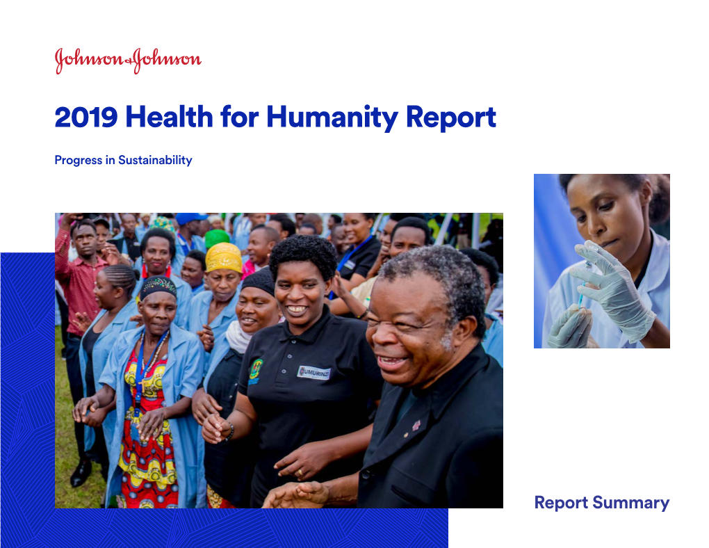 2019 Health for Humanity Report