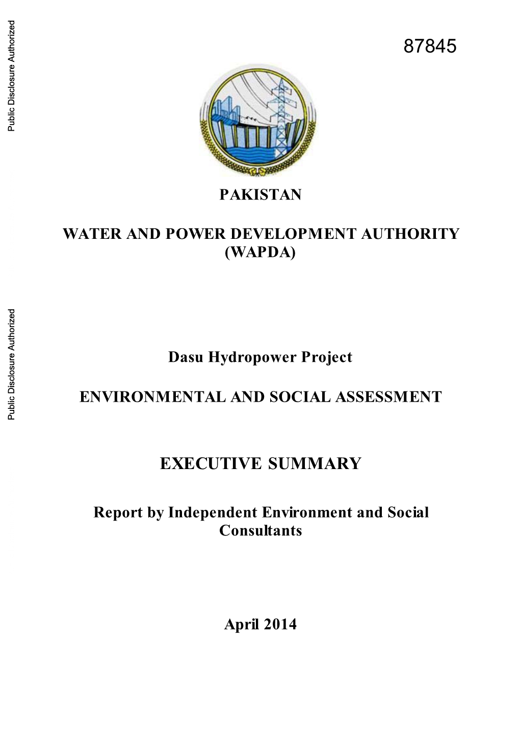 Dasu Hydropower Project