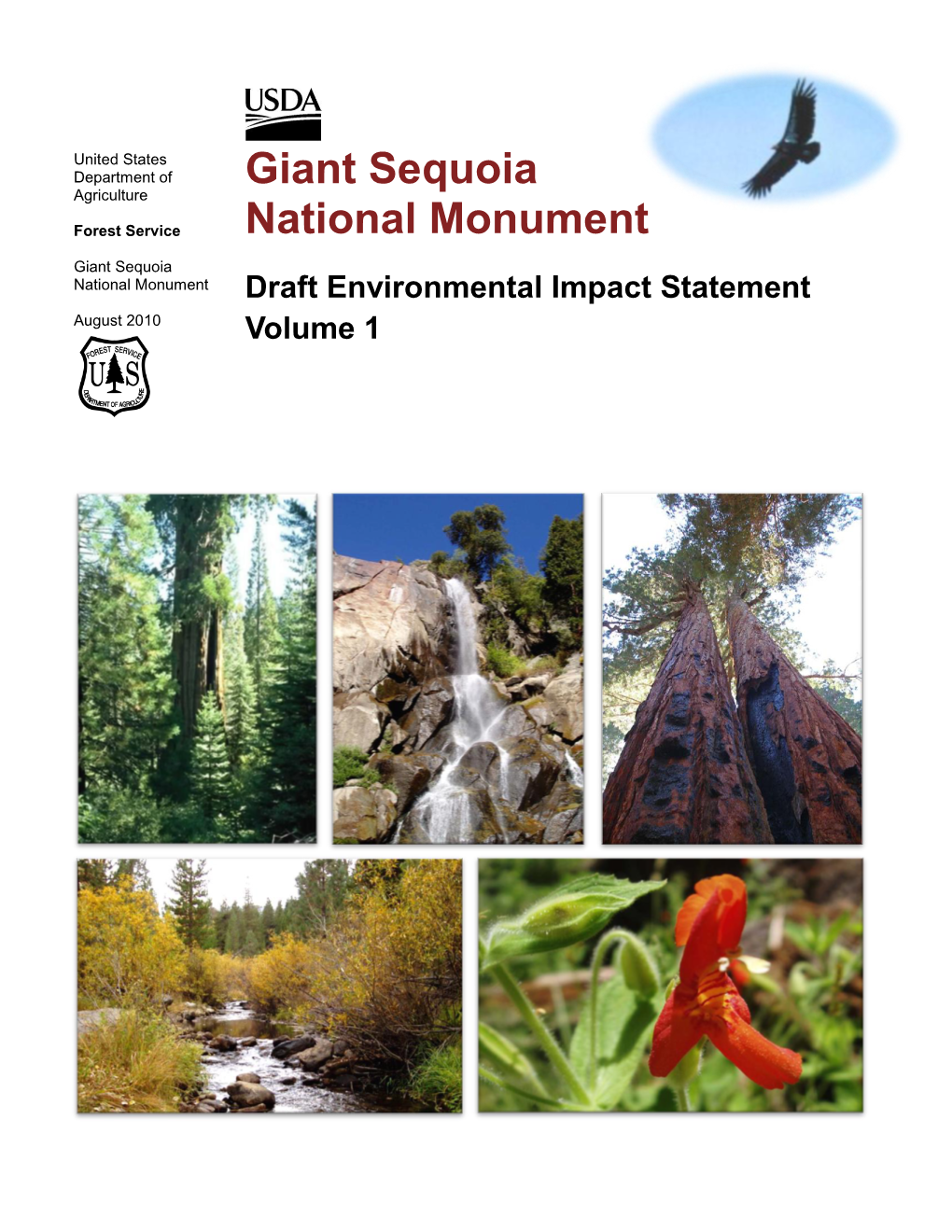 Giant Sequoia National Monument, Draft Environmental Impact Statement Volume 1 1 Chapter 4 Environmental Consequences