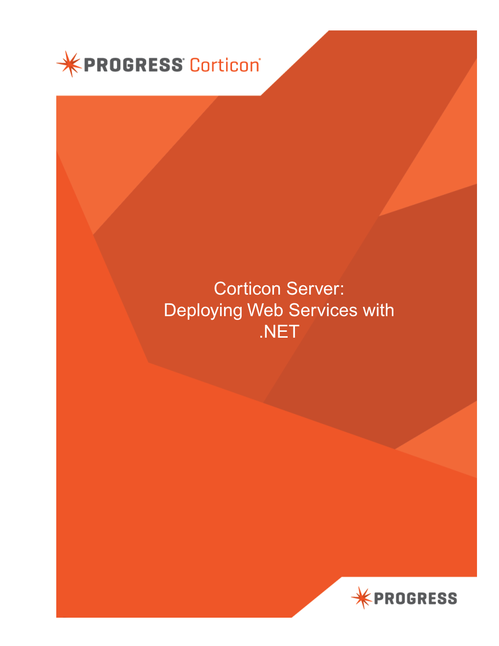 Corticon Server: Deploying Web Services with .NET