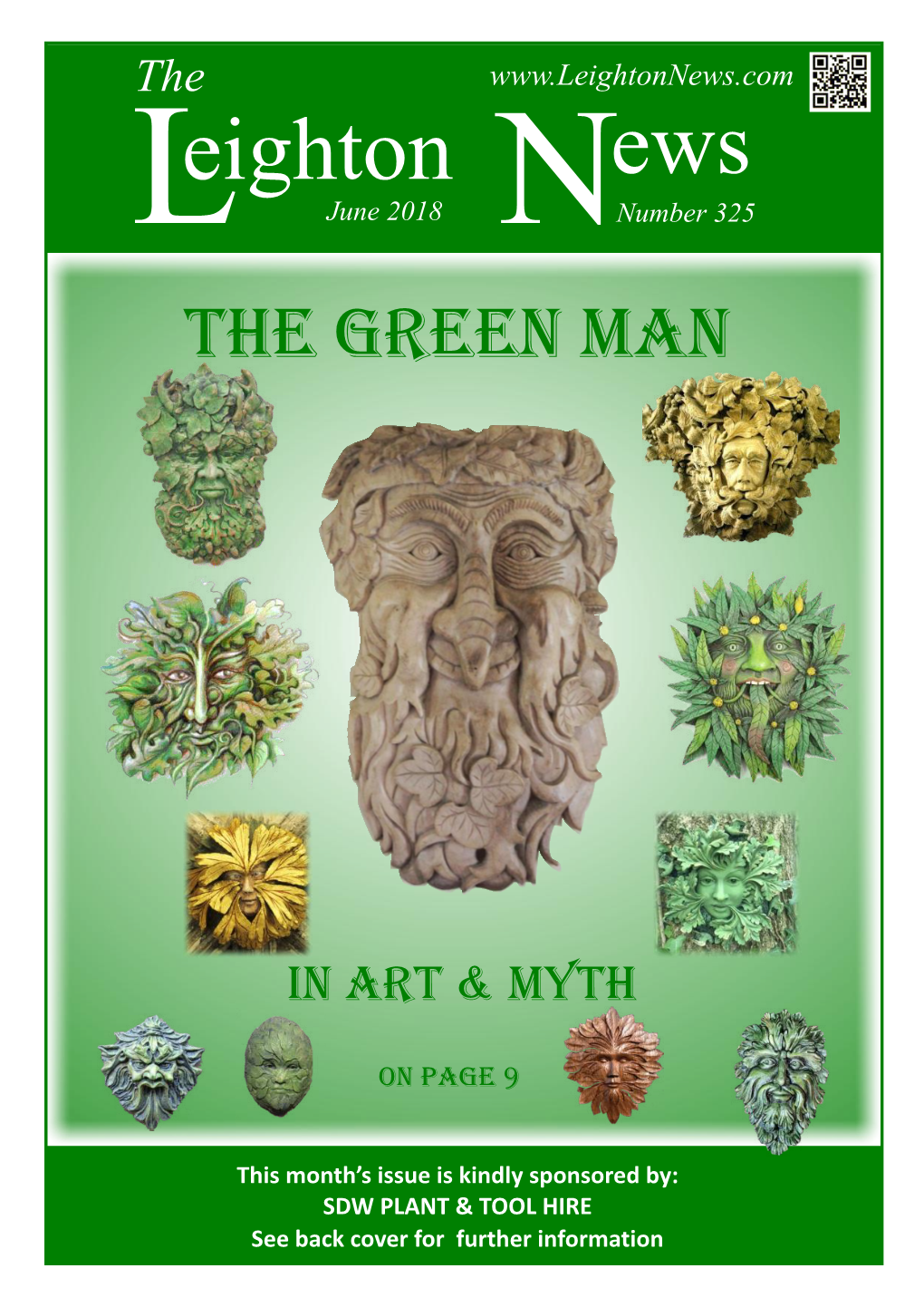 June 2018 Nnumber 325 the GREEN MAN