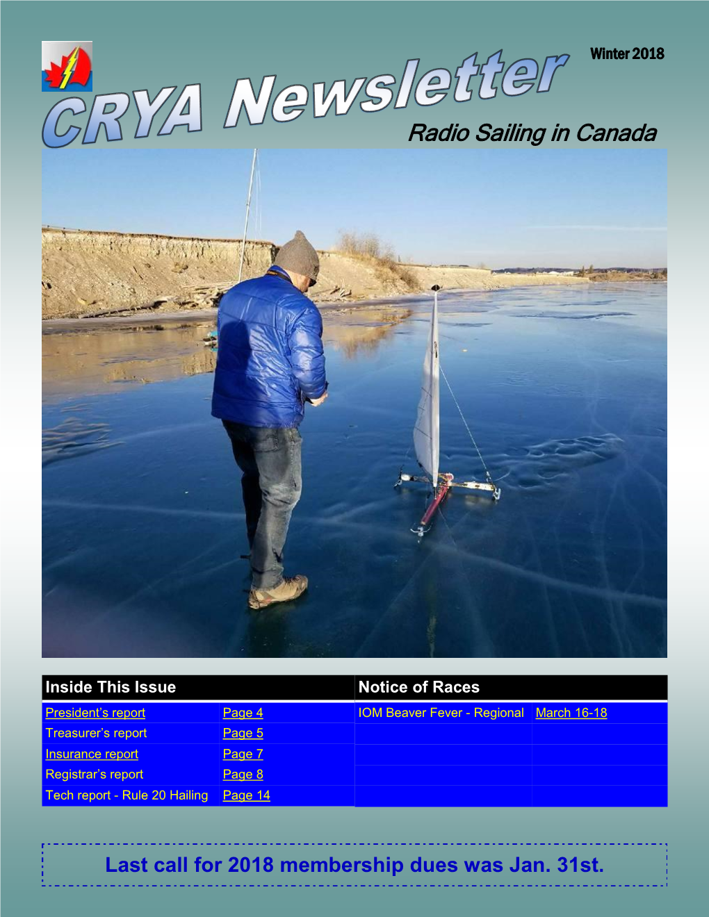 Radio Sailing in Canada