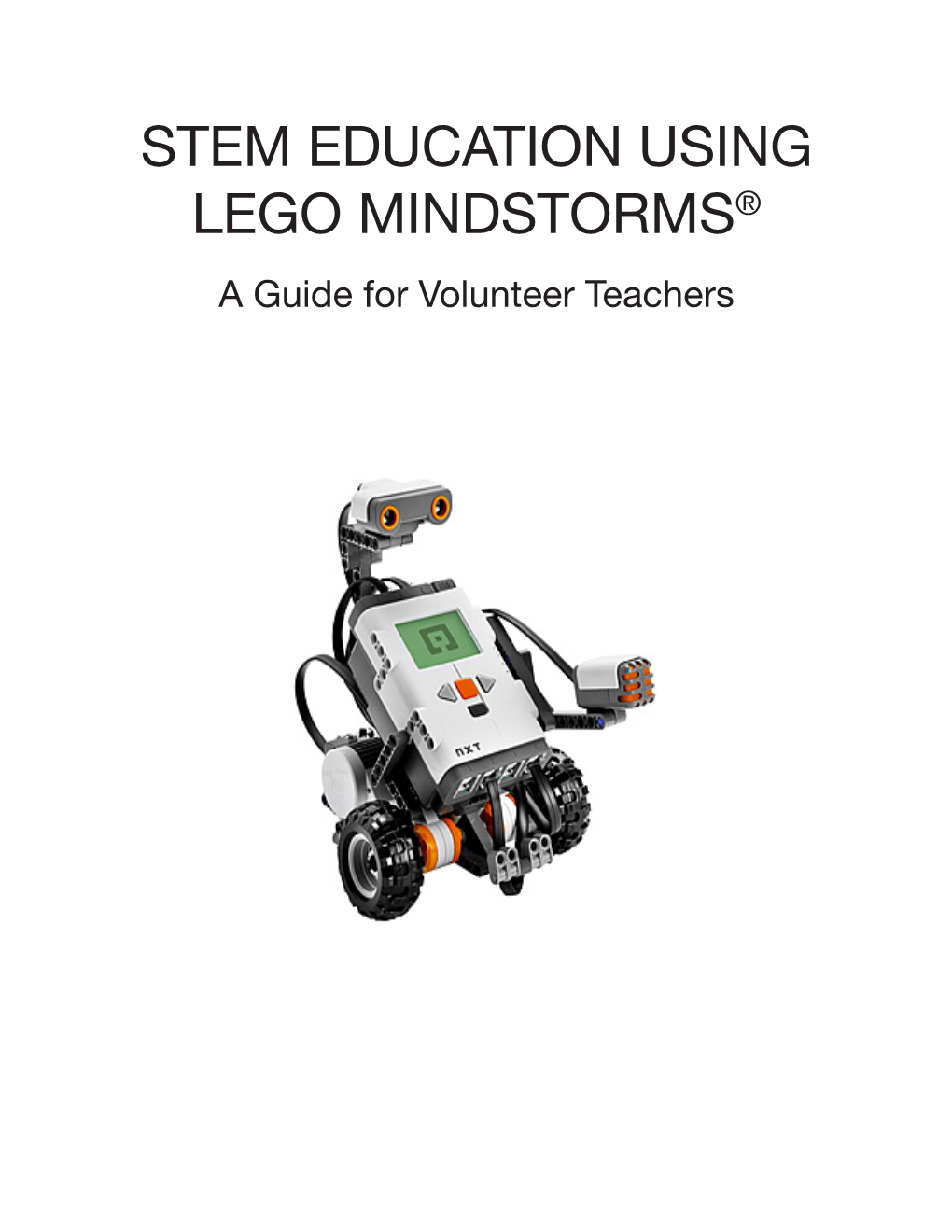 Stem Education Using Lego Mindstorms®