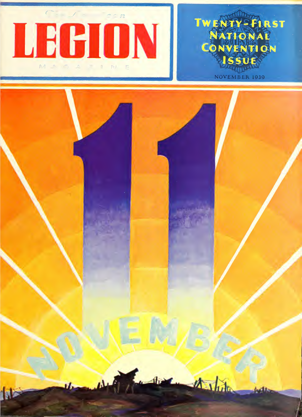 The American Legion Magazine [Volume 27, No. 5 (November 1939)]