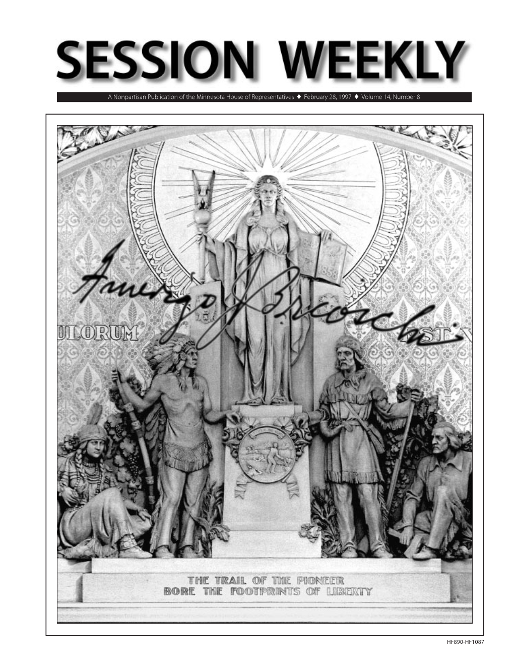 A Nonpartisan Publication of the Minnesota House of Representatives ♦ February 28, 1997 ♦ Volume 14, Number 8