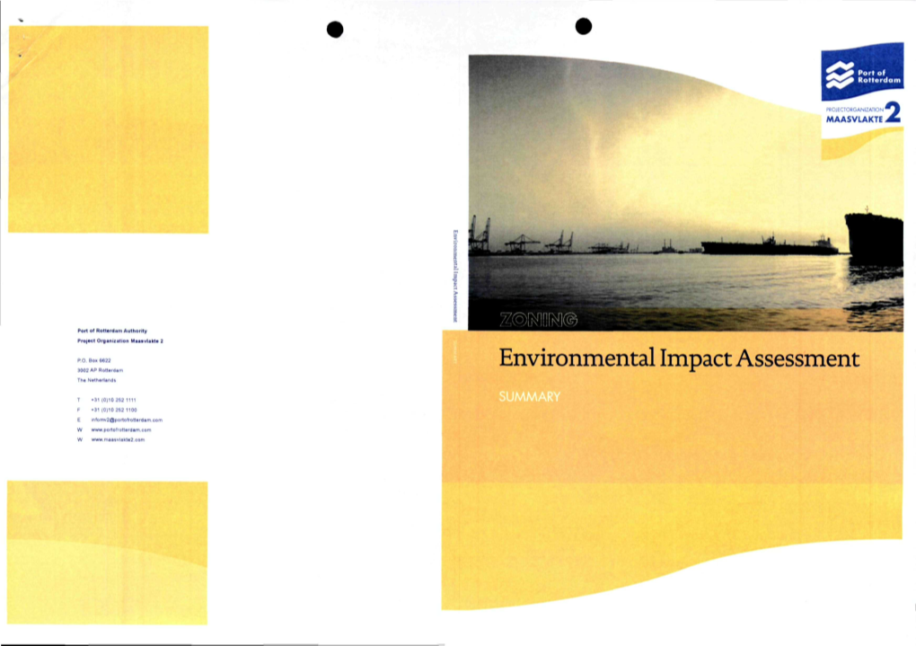 Environmental Impact Assessment 3002 AP Rotterdam