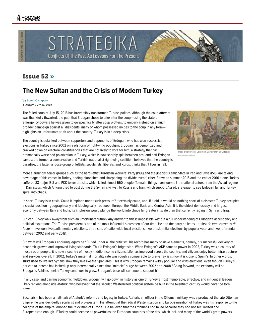 The New Sultan and the Crisis of Modern Turkey by Soner Cagaptay Tuesday, July 31, 2018