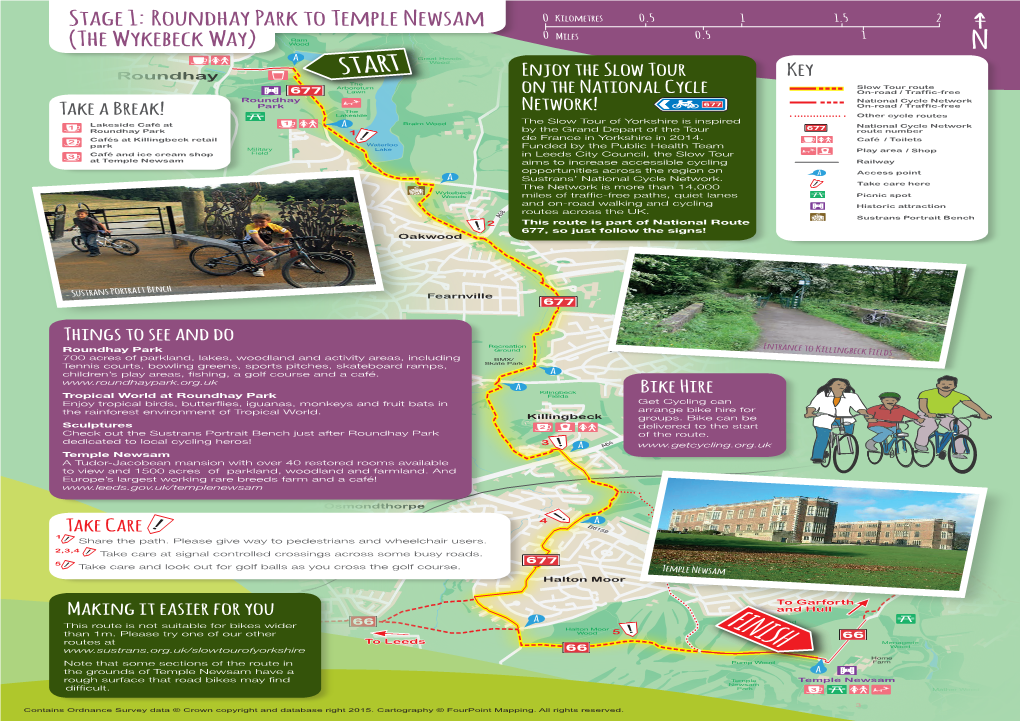 Roundhay Park to Temple Newsam