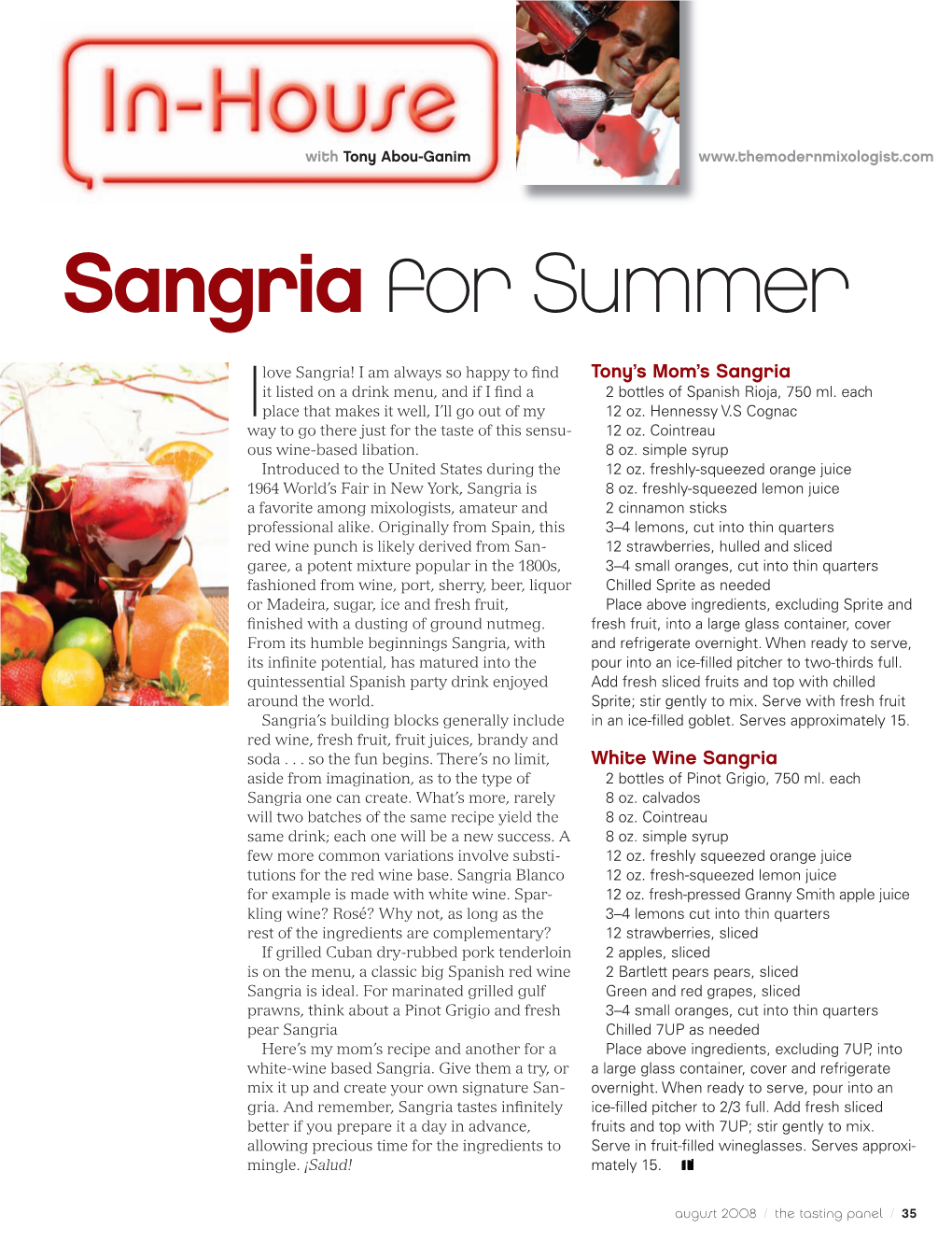 Sangria for Summer