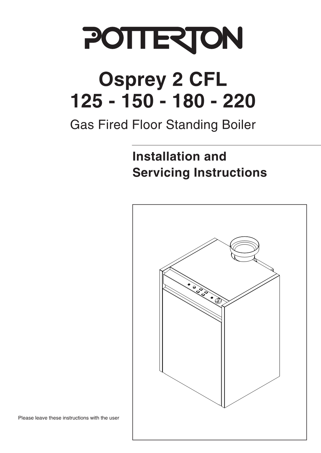 Potterton Osprey 2 Cfl 125-150-180-220