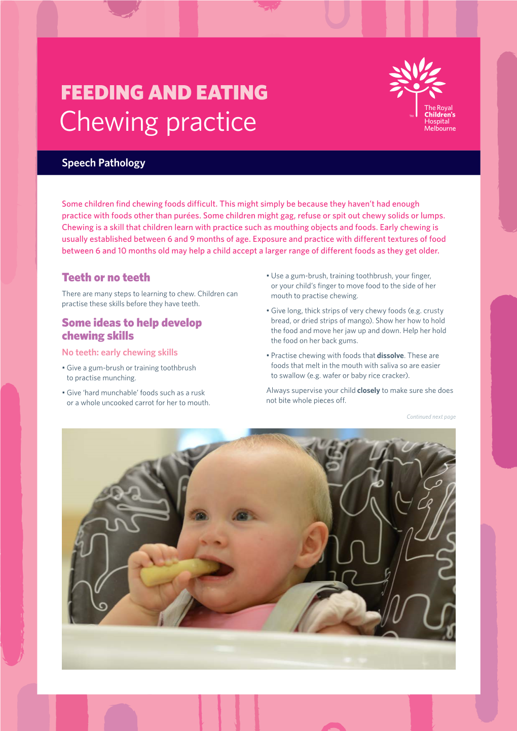 Chewing Practice
