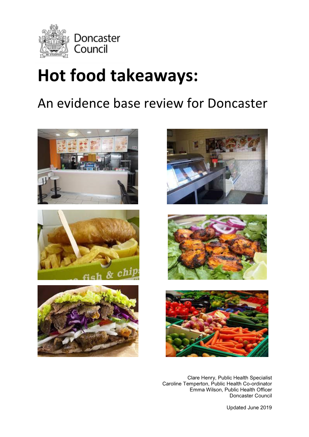 Hot Food Takeaways – Doncaster