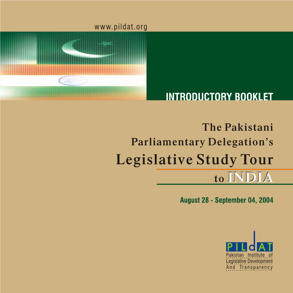 Introductory Booklet India