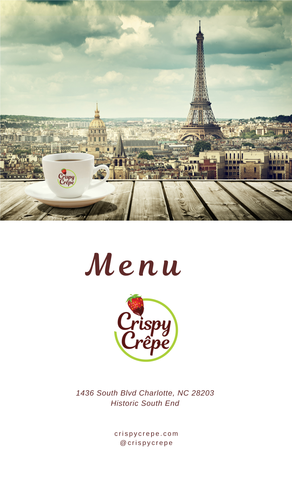 Neutral Background Crispy Crepe