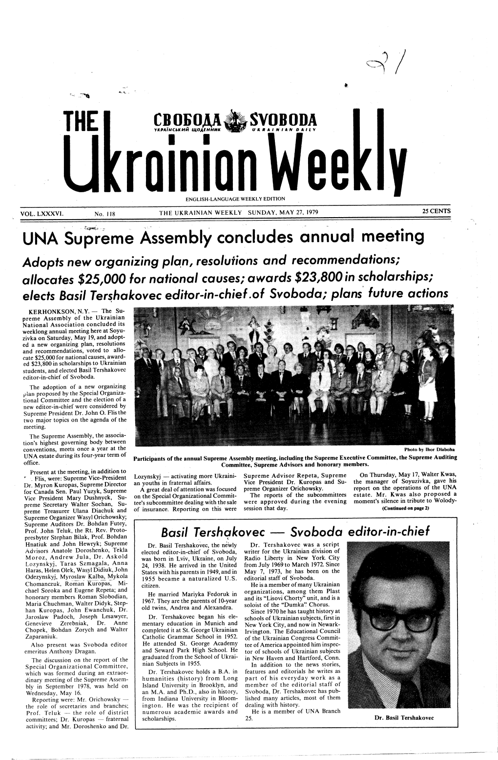 The Ukrainian Weekly 1979, No.21